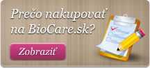 Prečo nakupovať na BioCare.sk