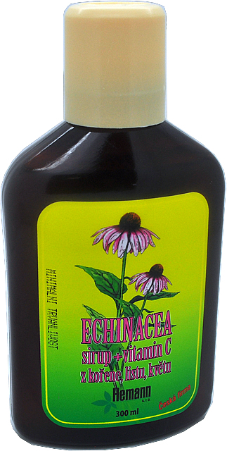 Echinacea sirup + vitamín C