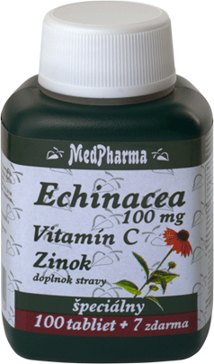 Echinacea s vitamínom C a Zn