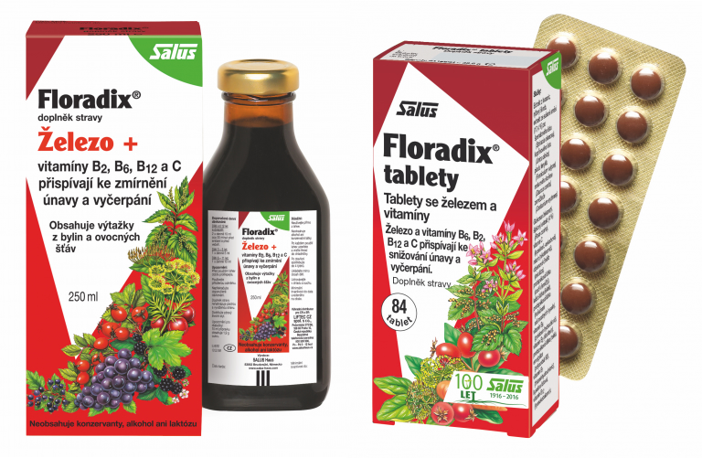 Floradix Železo a vitamíny