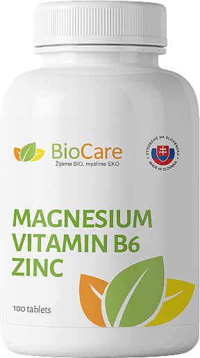 Magnézium Vitamín B6 a zinok - stop kŕčom