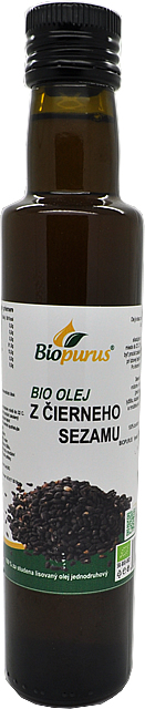 Olej z čierneho sezamu BIOpurus