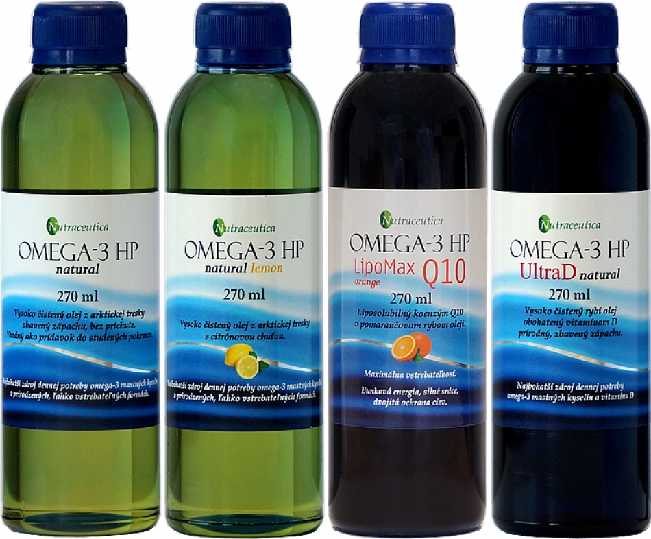 Rybí olej - Omega 3 HP natural