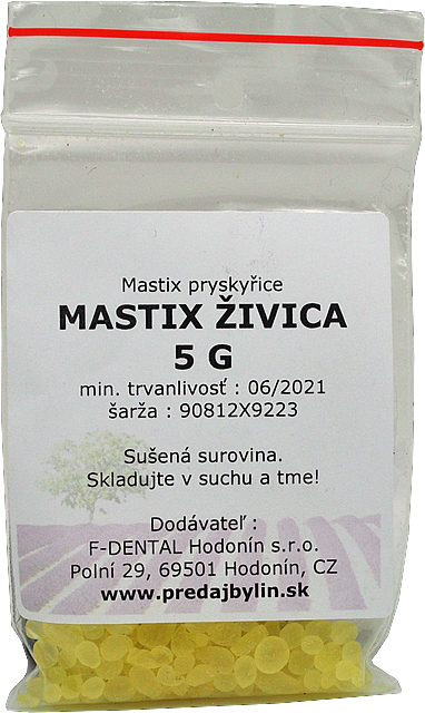 Pistácia mastixova (Mastix)