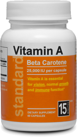 Vitamín A - Betakarotén Natural