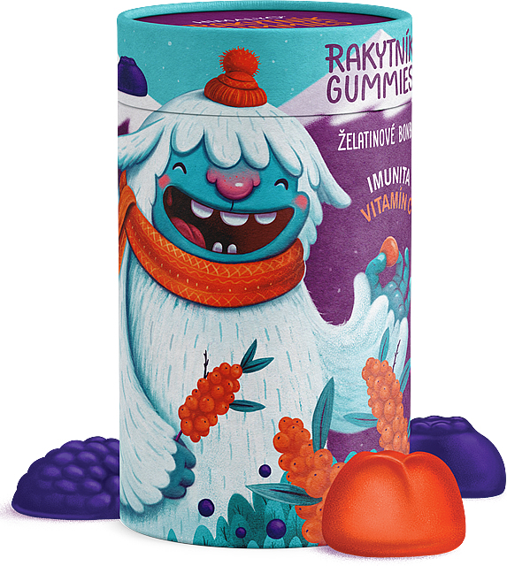 Yetti rakytník gummies