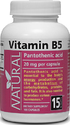 Vitamín B5 - Kyselina pantoténová Natural